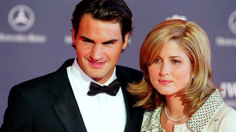 Roger Federer in Mirka Vavrinec