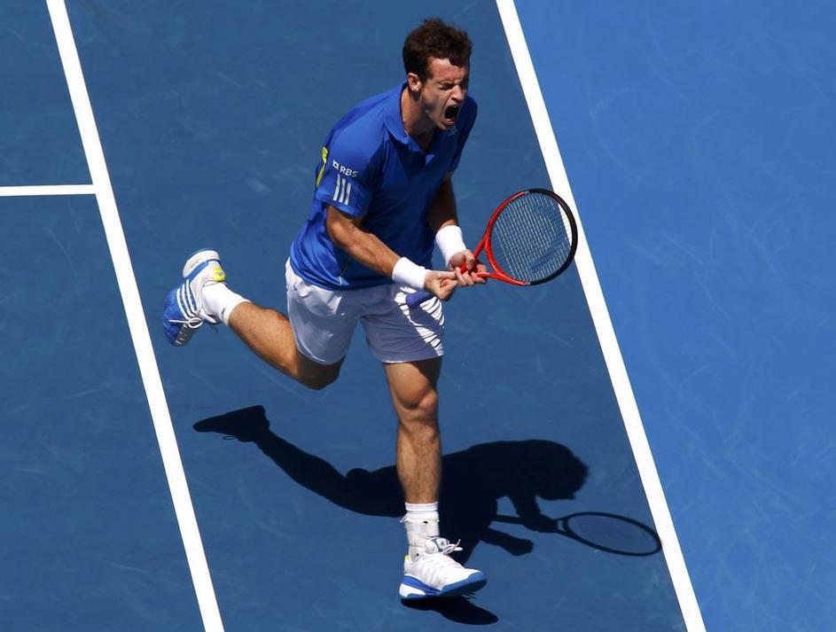 OP Avstralije osmina finala Melbourne Andy Murray