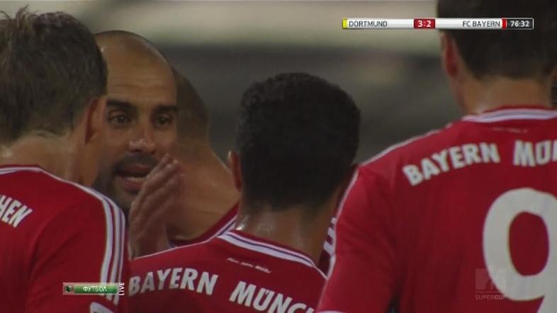 Guardiola Thiago Alcantara Borussia Dortmund Bayern superpokal