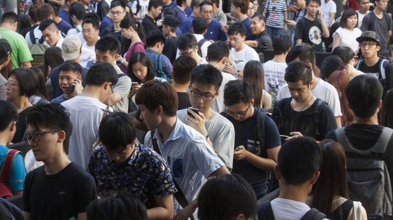 iPhone 7  vrsta v Singapurju