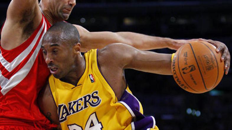 Kobe Bryant je naredil vse, da bi preprečil poraz.