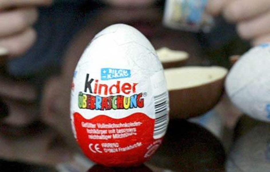 V Nemčiji se obeta prepoved prodaje jajčk Kinder Surprise.