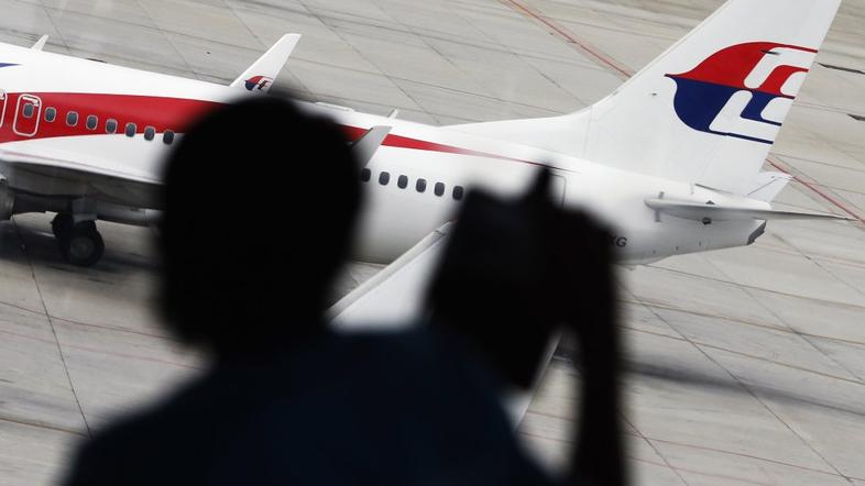 Malaysia Airlines malezijsko letalo letališče