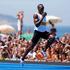 Bolt Copacabana Rio de Janeiro plaža Brazilija ekshibicija tek sprint