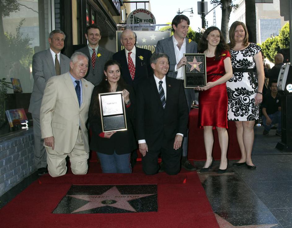 Richard Burton, zvezda, pločnik slavnih