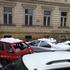 sneg, snegobran, uničeni avtomobili, gosposvetska ulica, ljubljana
