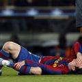 Lionel Messi bo zaradi poškodbe stegenske mišice odsoten vsaj en mesec.