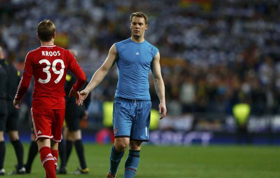 Neuer Kroos Real Madrid Bayern Liga prvakov polfinale