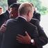 Kim Jong-un in Vladimir Putin