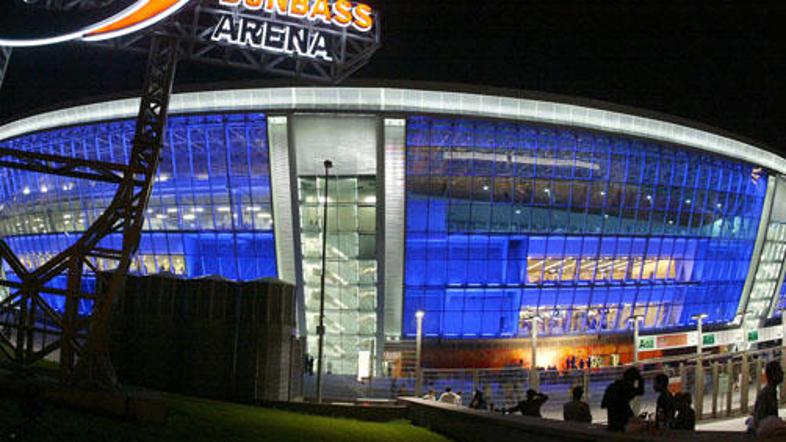 V Donjecku bodo tekme Eura 2012 igrali na novem in modernem stadionu.