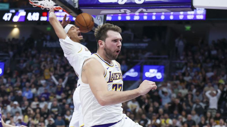 Luka Dončić Jazz Lakers