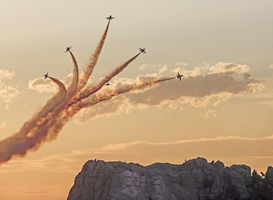 Gora Rushmore | Avtor: Epa