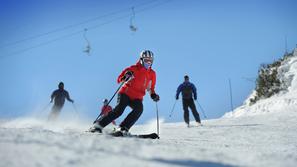 Vogel smučanje smučarji smučišče