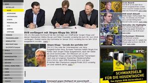 Klopp Zorc Watzke Borussia Dortmund podpis pogodbe