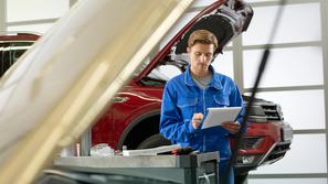 servis avta, Porsche