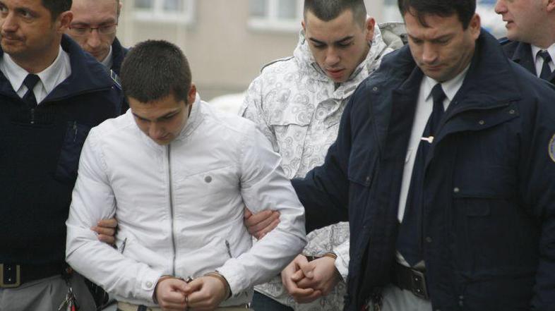 Dejan Savić (spredaj) in Stanko Radojević (zadaj) (Foto: Žurnal24)