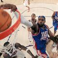 MVP tekme All Stars LeBron James je s povprečjem 30 točk na tekmo prvi strelec r