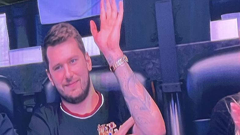 Luka Dončić na eni od tekem Cowboys