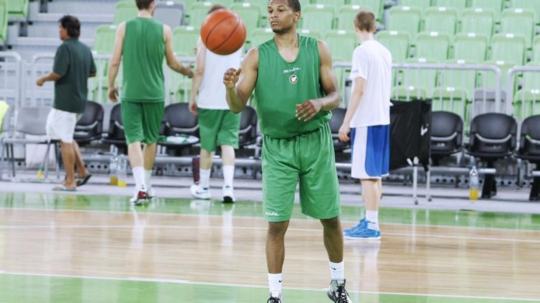 Dominic Waters Union Olimpija trening