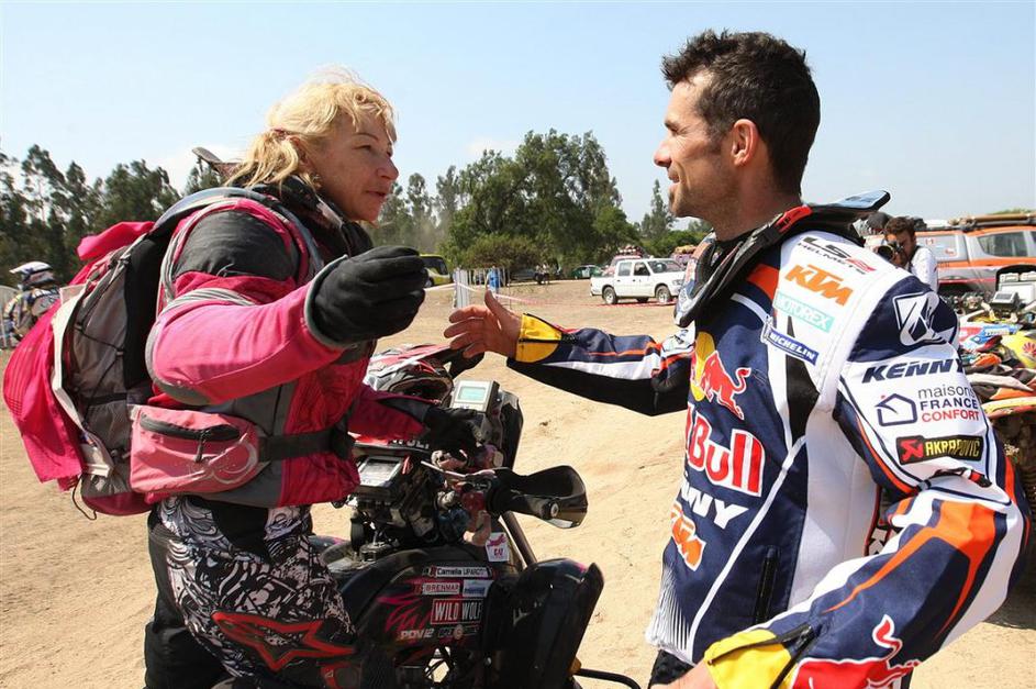 Despres Liparoti reli Dakar zadnja etapa zmaga veselje