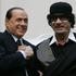 Gadafi pravi, da ga Slovenija mika, ker bi bil rad bližje prijatelju Berlusconij