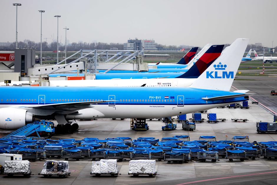 Schiphol letalo klm nesreča motor etališče | Avtor: Epa