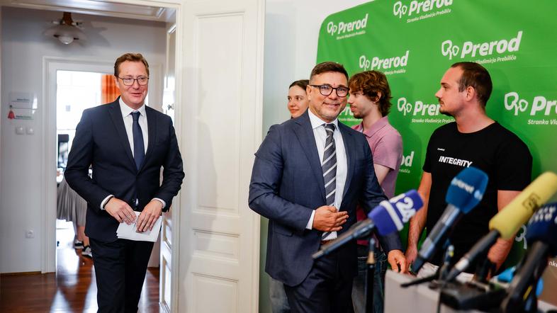 predstavitev kandidata za župana Ljubljane, Gregor Novak, Vladimir Prebilič