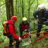 Reševanje soteskarjev iz potoka Kozjak 