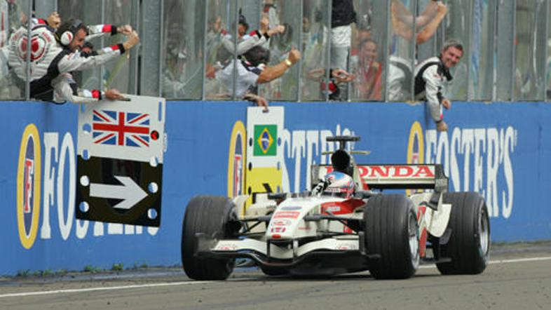 Honda in Jenson Button sta svojo prvo in edino zmago dosegla leta 2006 na Madžar