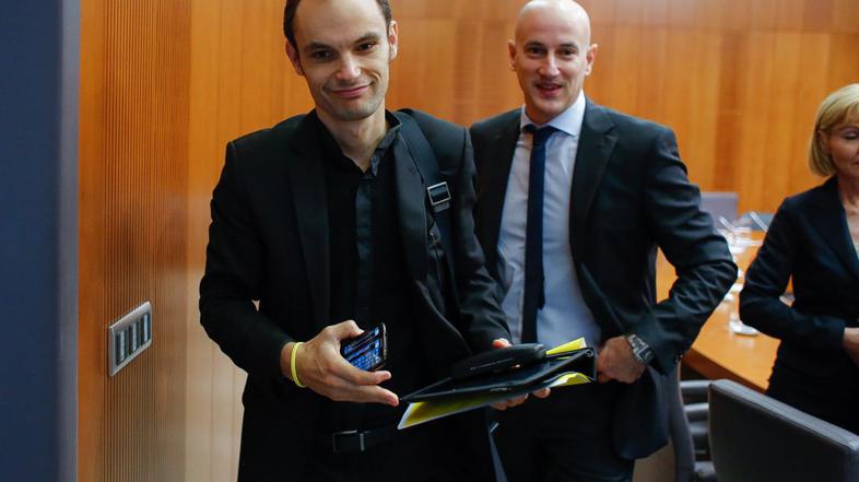 Anže Logar, Branko Zorman