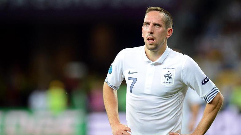 Ribery Švedska Francija Kijev Euro 2012