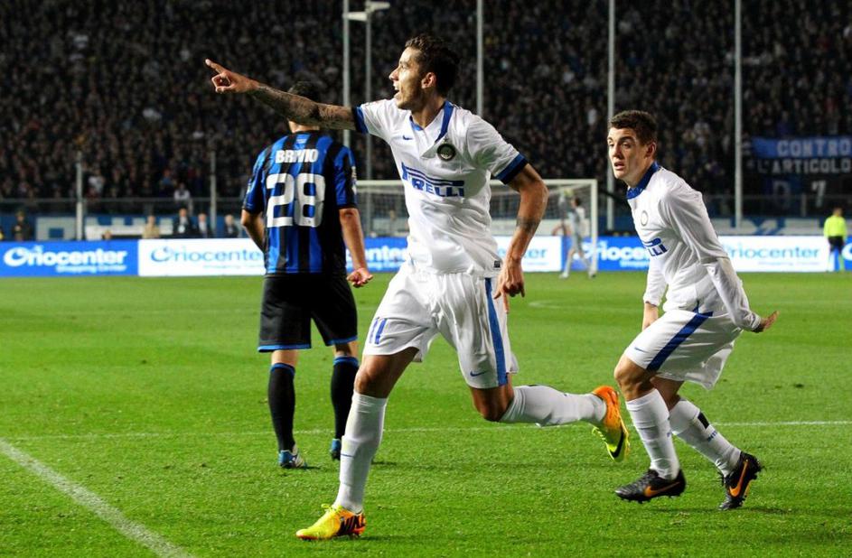 Atalanta Bergamo Inter Milan Serie A Italija liga prvenstvo Alvarez Kovačić