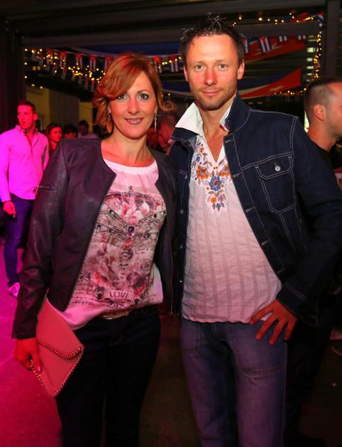 Alenka Bikar z možem Marijanom