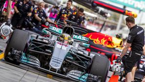 Lewis Hamilton VN Avstralije prosti trening