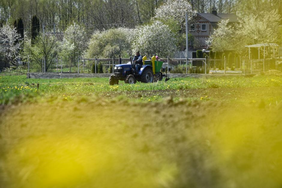 traktor Ukrajina | Avtor: Epa