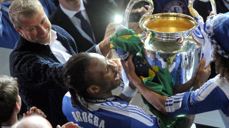 Abramovič Drogba Chelsea Bayern finale Liga prvakov Allianz Arena