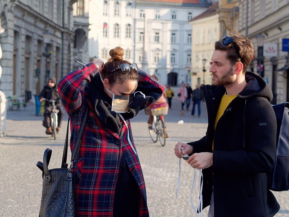 Covdi-19 v Ljubljani | Avtor: Profimedia