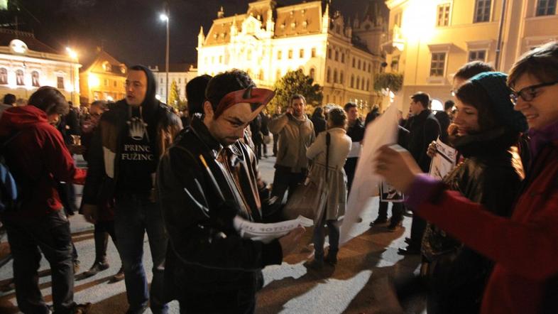 Protest v Ljubljani