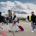 prvi let letalske družbe Airbaltic z Letališča Ljubljana