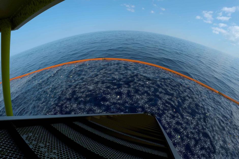"Pasivni" odstranjevalec oceanskih smeti | Avtor: Profimedias