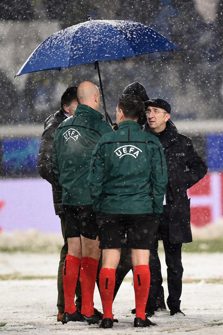 snežni vihar Atalanta Villarreal | Avtor: Epa