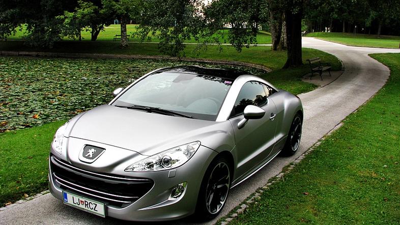 Peugeot RCZ asphalt