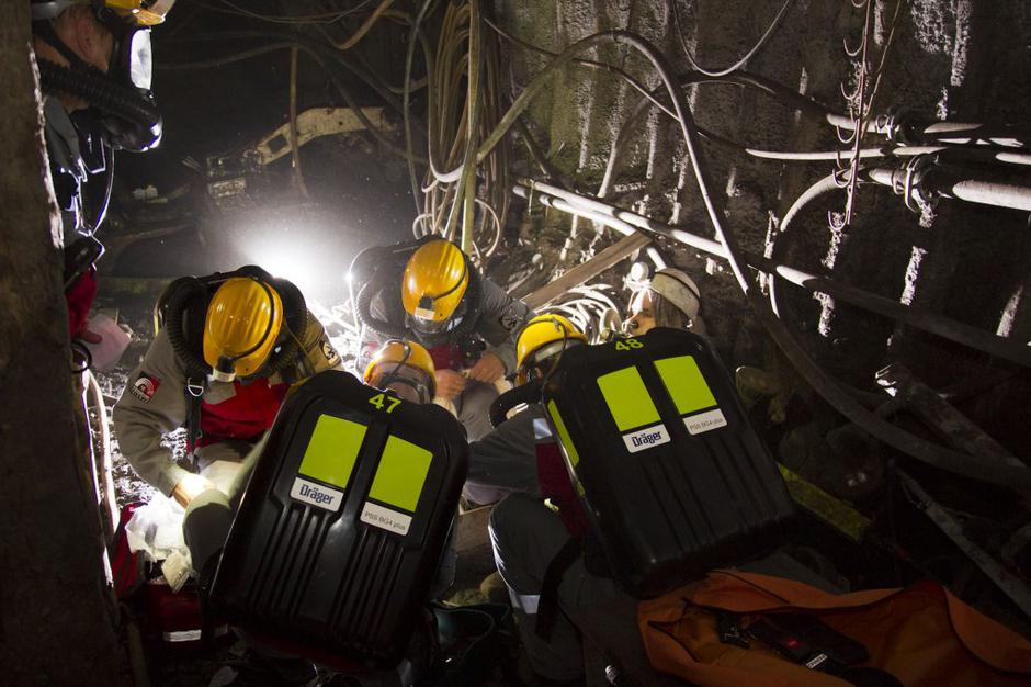 reševalna vaja premogovnik | Avtor: Žurnal24 main