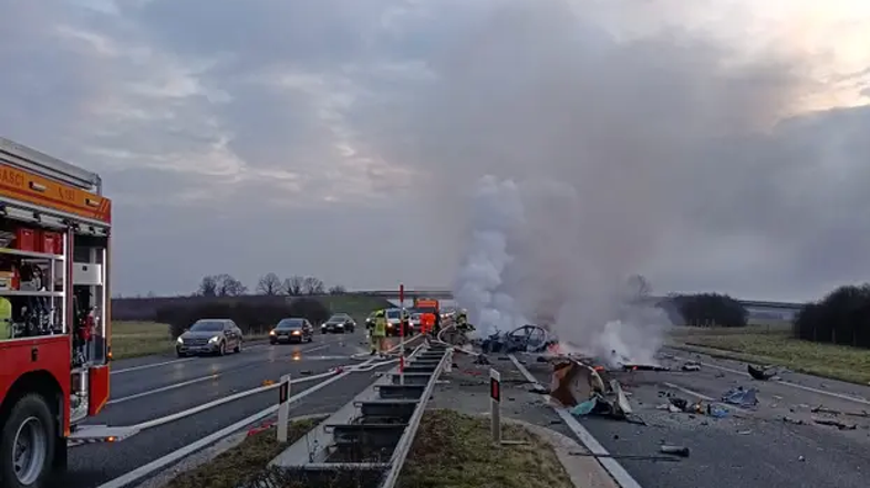 Nesreča na hrvaški avtocesti