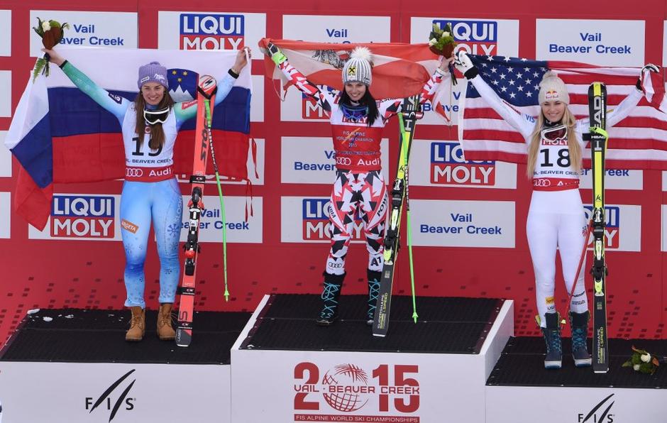 maze fenninge vonn sp vail 2015 super-g | Avtor: EPA