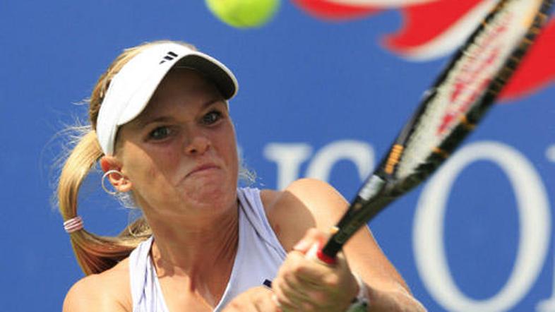 Melanie Oudin, 70. igralka sveta, navdušuje. Prebila se je med osem najboljših.