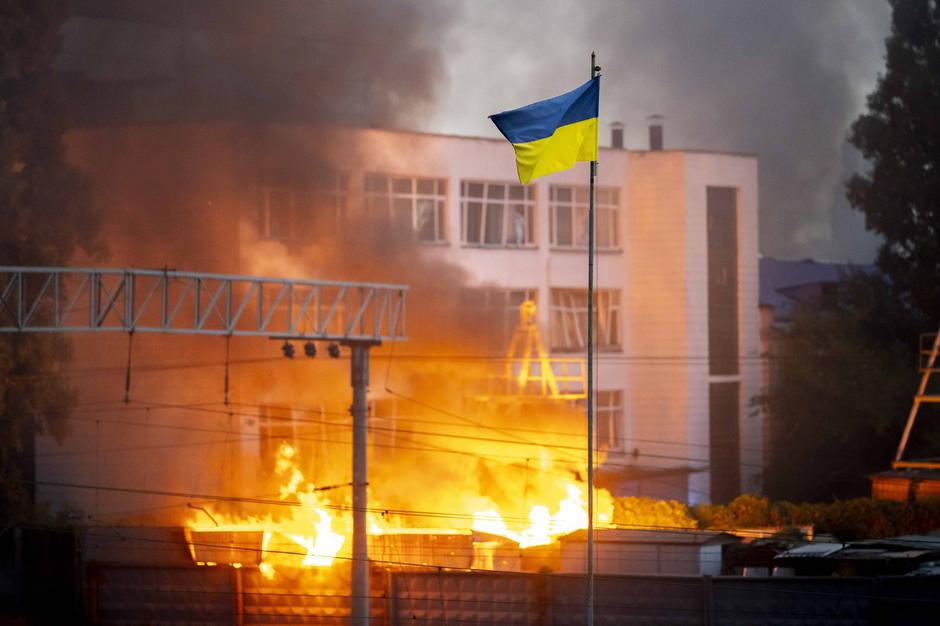 Ukrajina Kijev raketa napad | Avtor: Profimedia