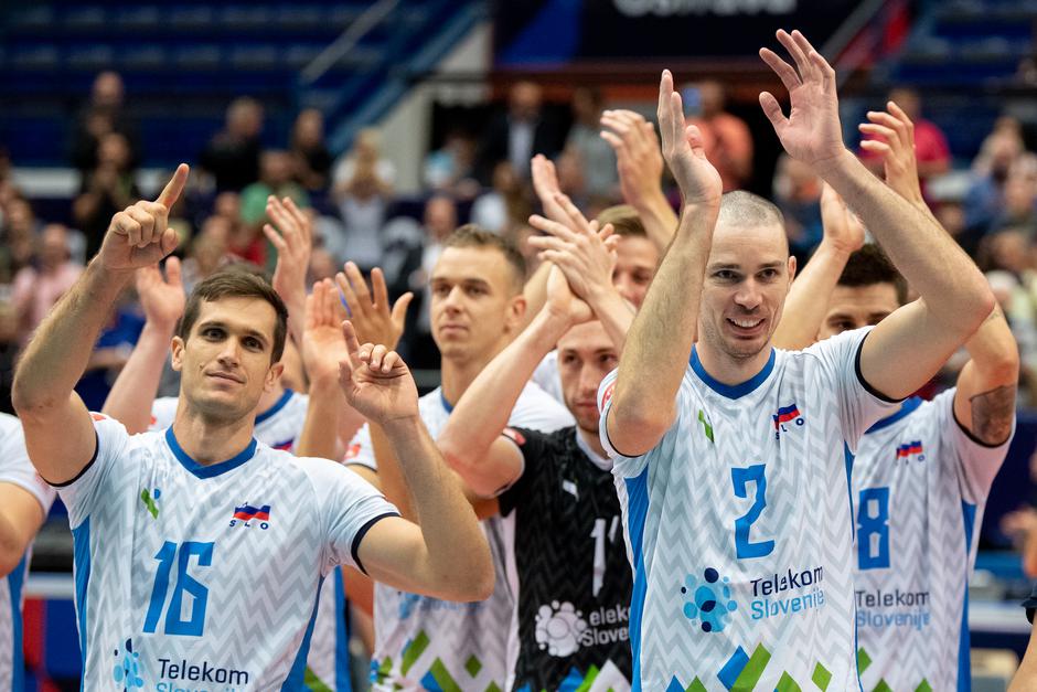 slovenska odbojkarska reprezentanca EP Ostrava | Avtor: Epa