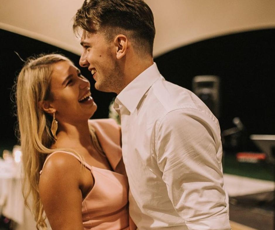 Luka Dončić in Anamarija Goltes | Avtor: Instagram