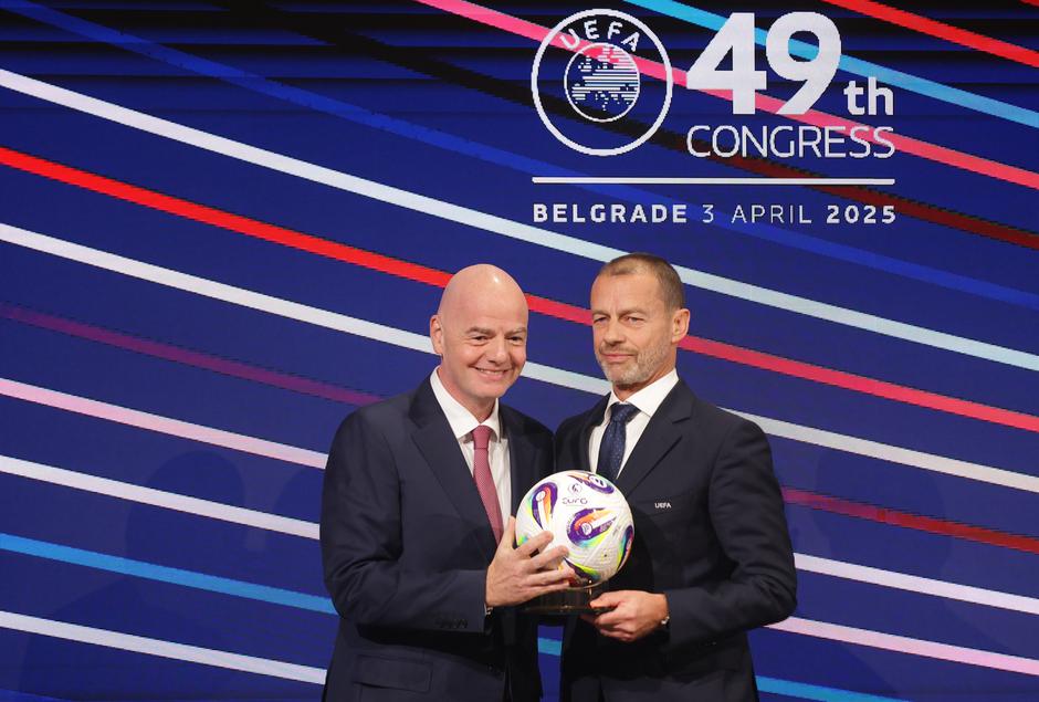 Čeferin Infantino | Avtor: Epa